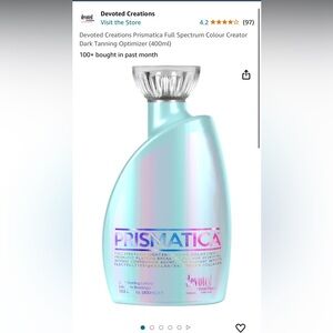 PRISMATICA TANNING LOTION